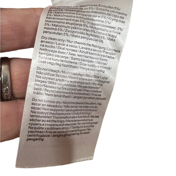 Vila brand European clothier wool blend duster deconstructed style no lining - Picture 6 of 9